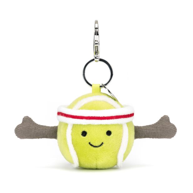 Jellycat 網球鎖匙扣 ｜Amuseable Sports Tennis Bag Charm