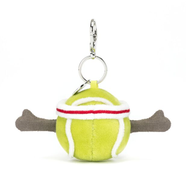 Jellycat 網球鎖匙扣 ｜Amuseable Sports Tennis Bag Charm