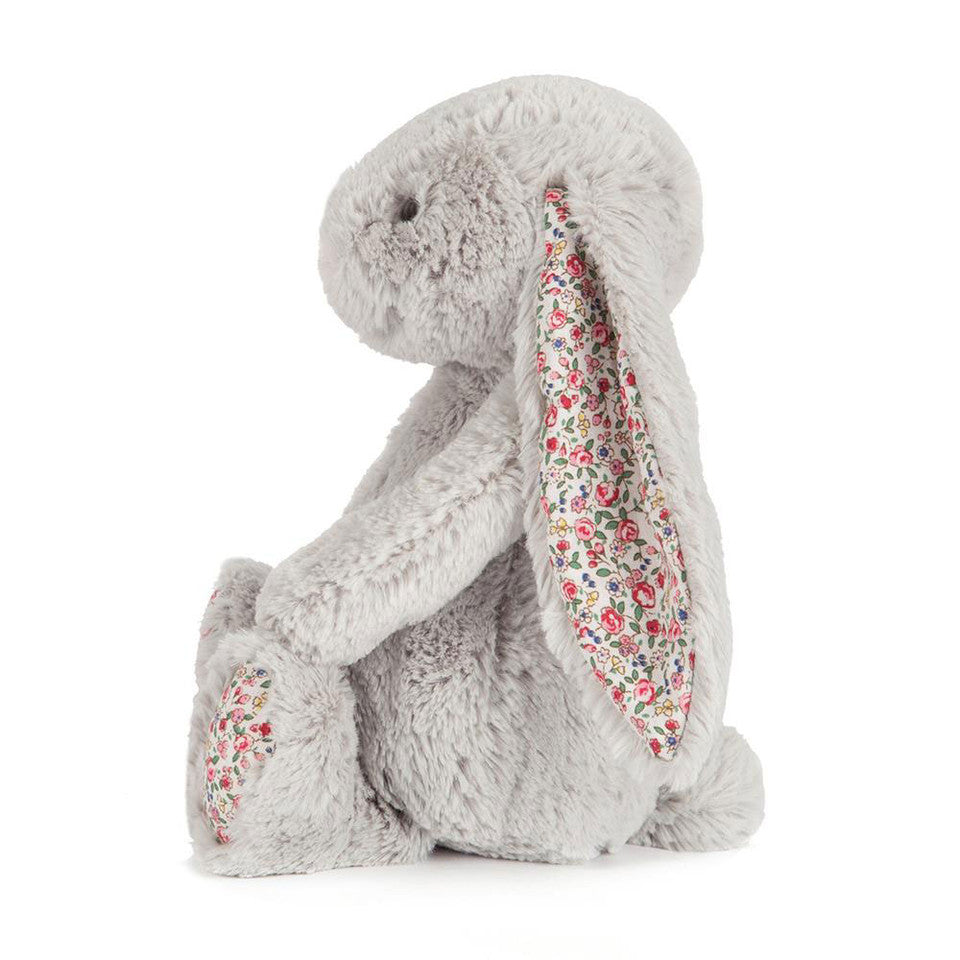 Jellycat 碎花灰色兔子 | Blossom Silver Bunny 31cm