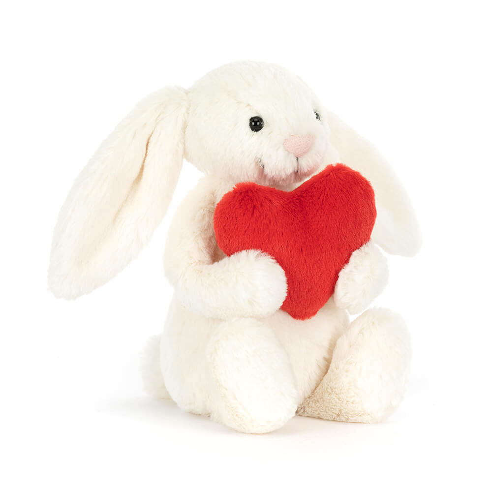 Jellycat 心心免子 | Bashful Red Love Heart Bunny 31cm