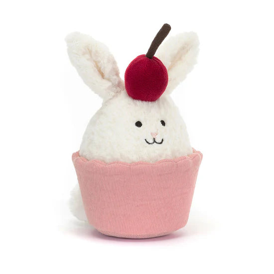 Jellycat 賓尼兔杯子蛋糕 ｜Dainty Dessert Bunny Cupcake 14cm