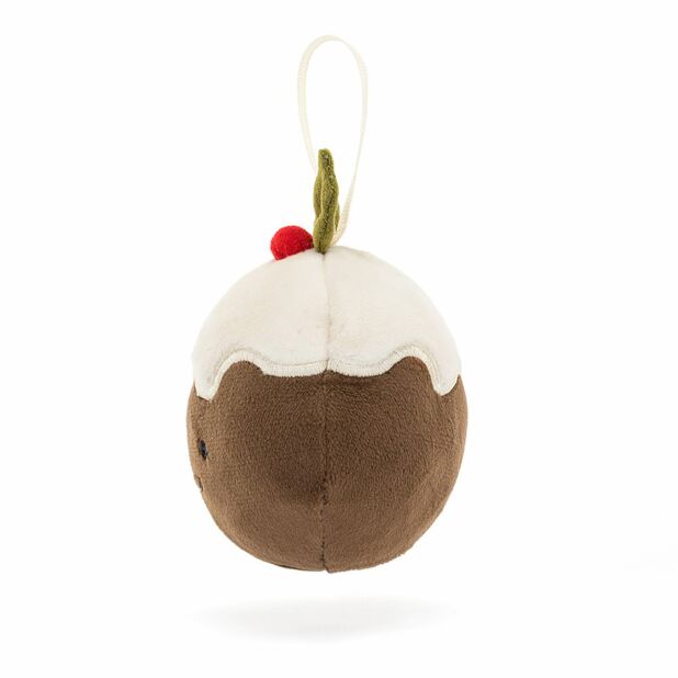 Jellycat Christmas Pudding | Festive Folly Christmas Pudding 7.5cm