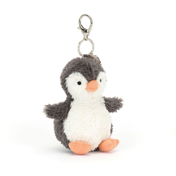 Jellycat Peanut Penguin key chain | Peanut Penguin soft bag charm 17cm