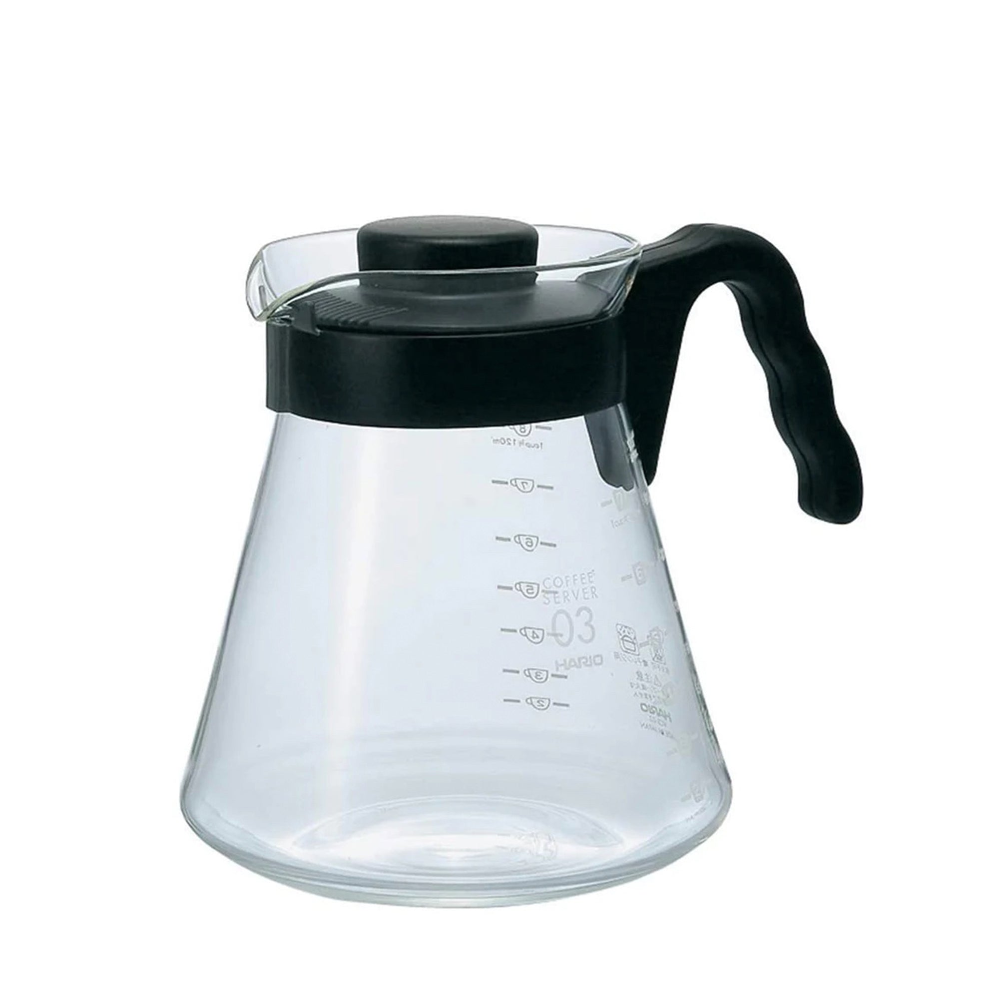 HARIO 咖啡壺 700ML | COFFEE SERVER V60-BK 700ML