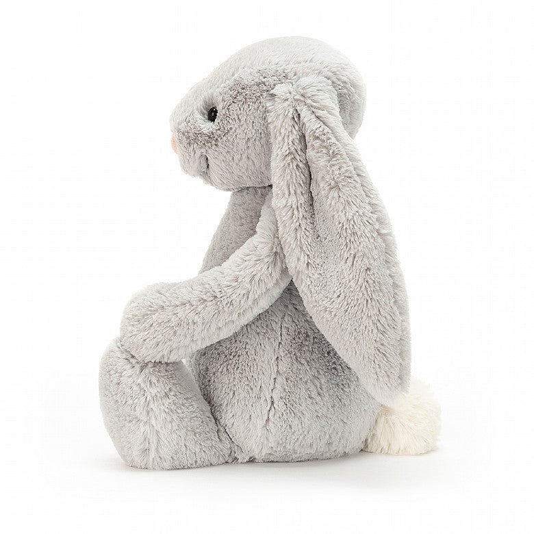 Jellycat Bashful 大號兔子毛絨玩具 36 厘米 - 灰色  | Bashful Bunny large soft toy 36cm -Gray