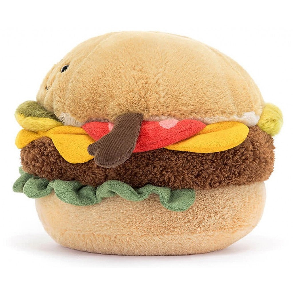 JELLYCAT Amuseable Burger soft toy 11cm