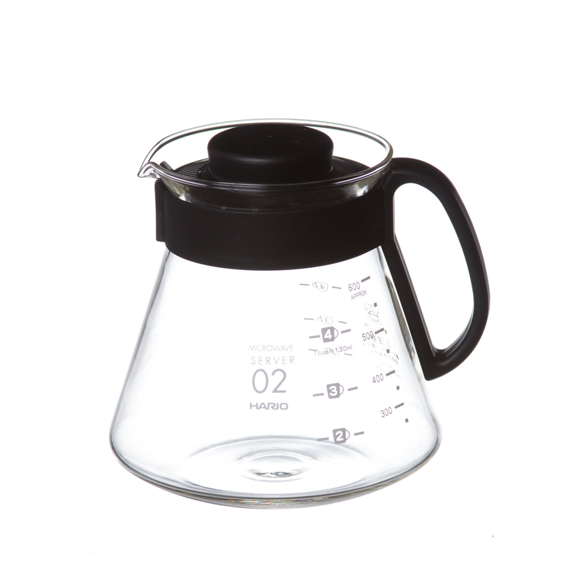 HARIO V60 Coffee Drip Pot丨RANGE SERVER V60 600 ML -BLACK