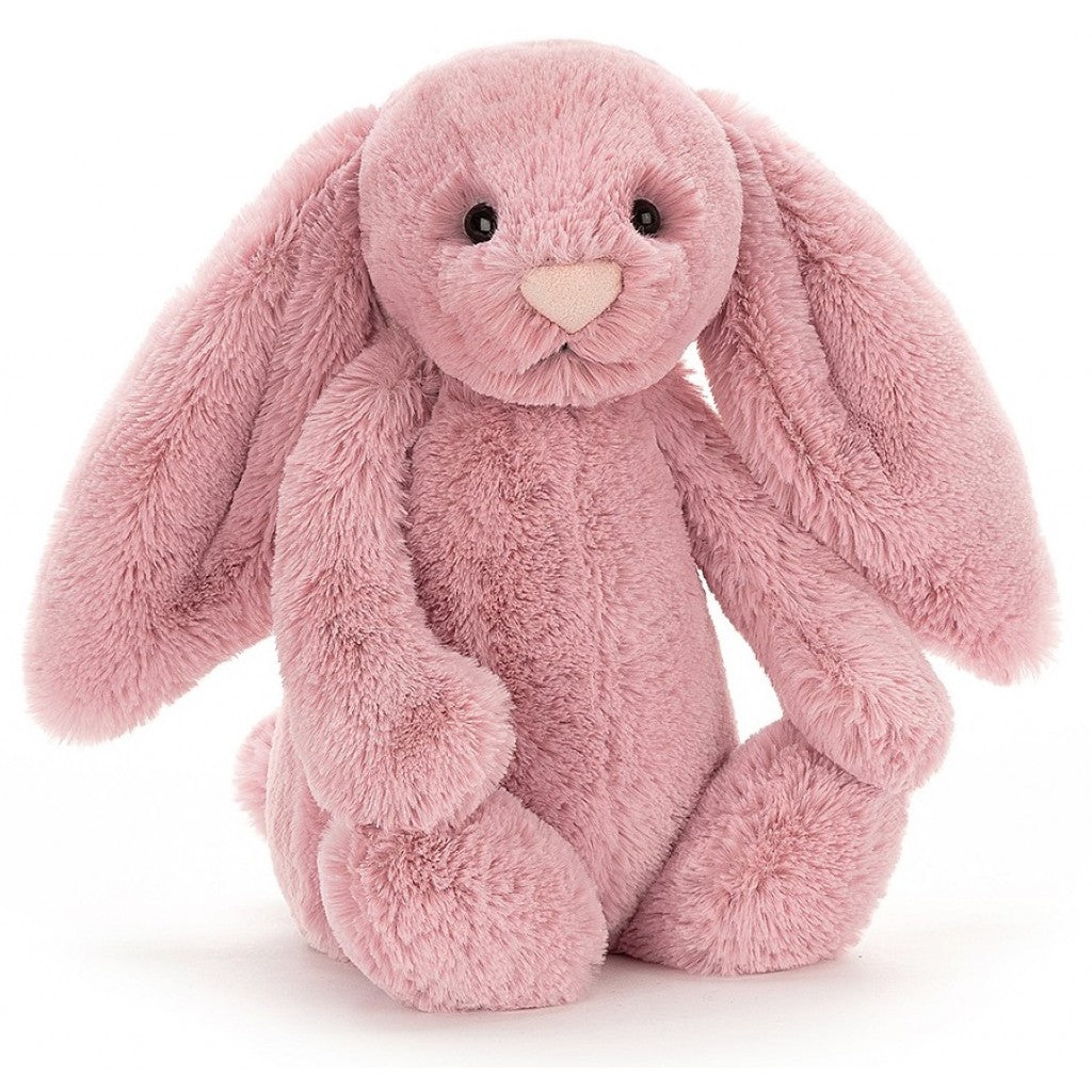 JELLYCAT BASHFUL medium rabbit plush toy 31cm｜BASHFUL BUNNY MEDIUM SOFT TOY 31CM -TULIP PINK